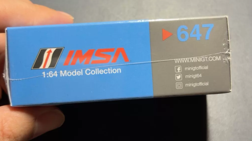 MINIGT 1/64 BMW M4 GT3 #97 Turner Motorsport IMSA Laguna Seca HK Ver.