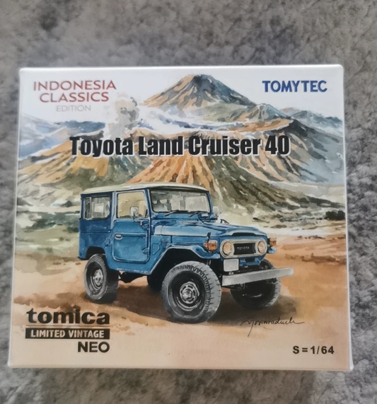 Tomica TLV-NEO 1/64 Toyota Land Cruiser 40 Indonesia Classics Edition