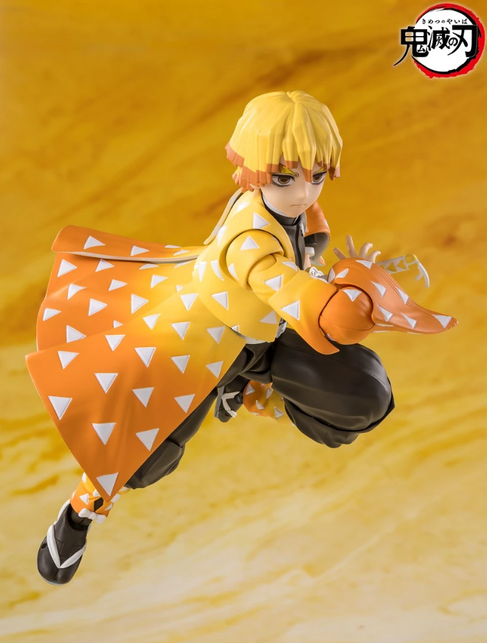 Bandai S.H.Figuarts Demon Slayer Zenitsu Agatsuma Action Figure