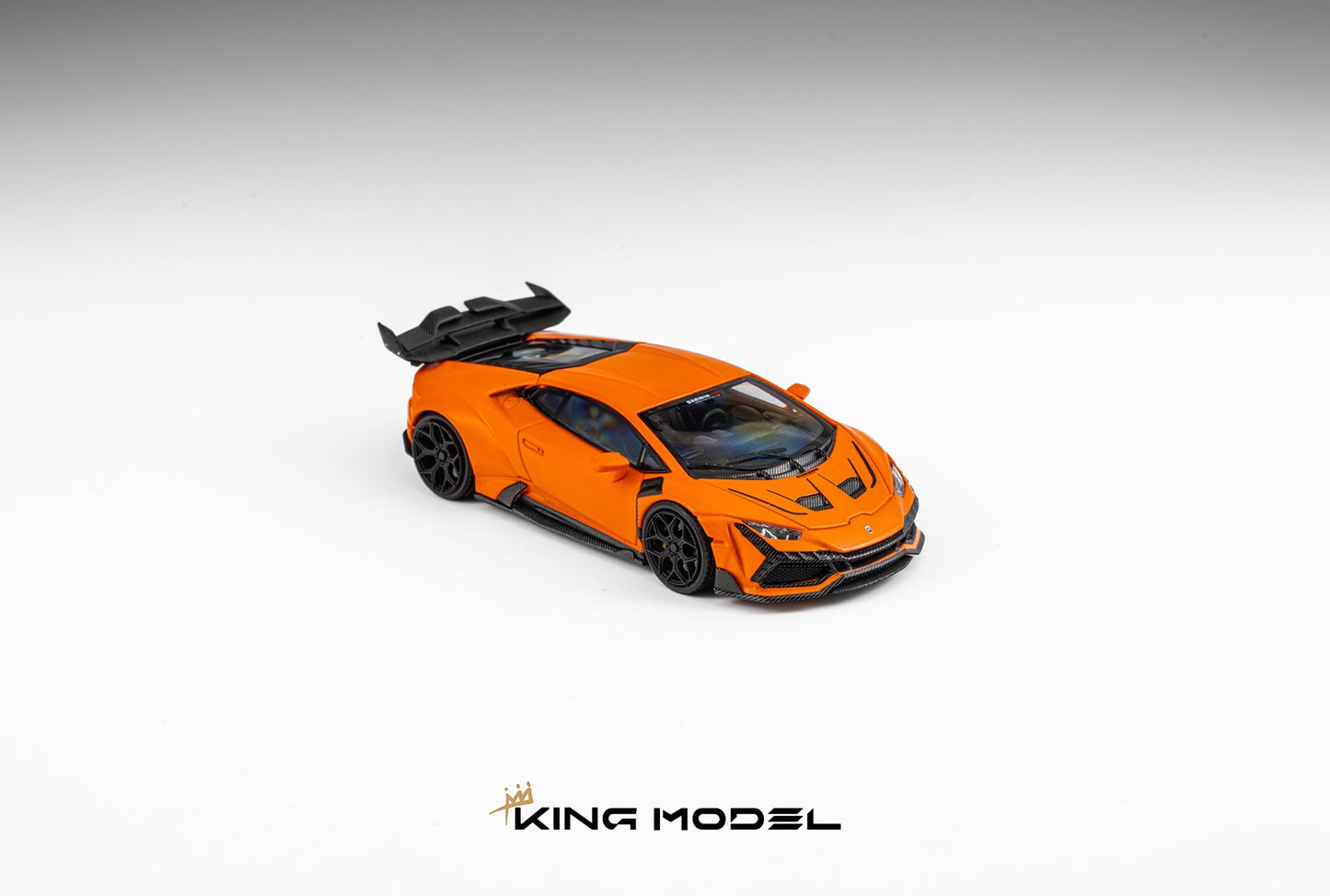 King Model 1:64 DarwinPRO Lamborghini Huracan Orange Diecast Preorder