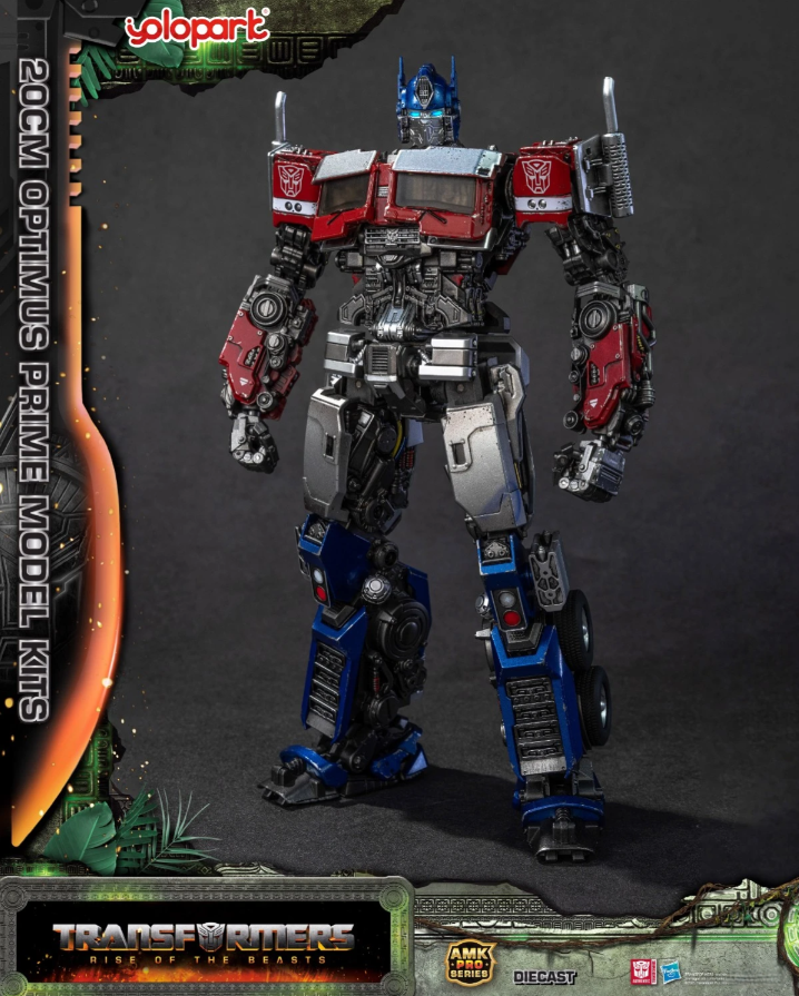 Yolopark AMK PRO Series Transformers Rise of the Beasts Optimus Prime