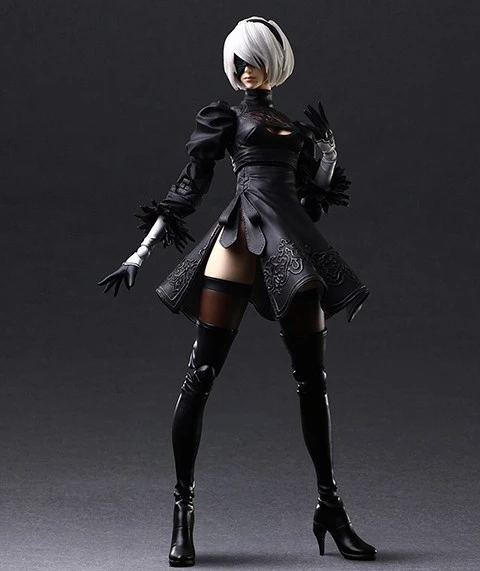 Play Arts Kai NieR Automata 2B YoRHa No.2 Type B Deluxe Ver. Figure