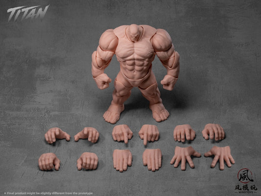 Wind Toys 1/12 Titan Super Articulated Muscular Body Flesh Preorder