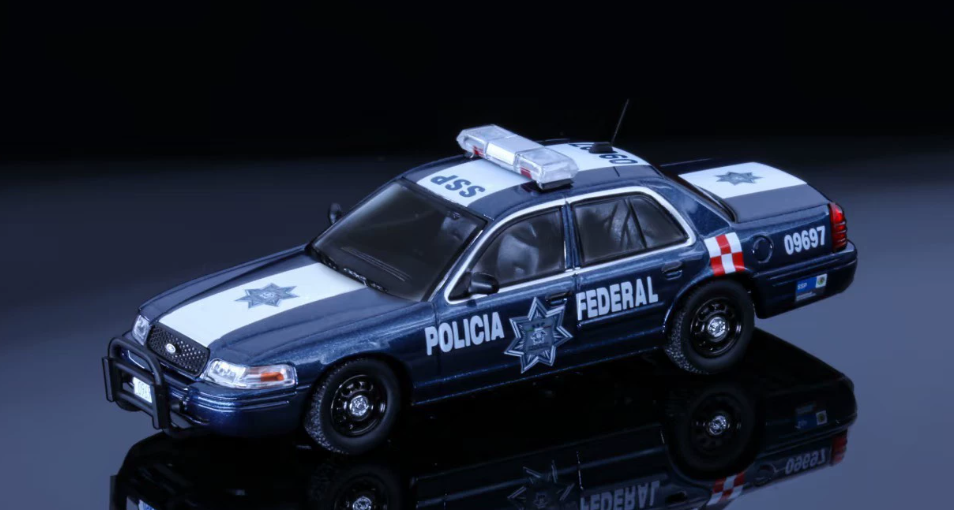 Rollin 1/64 Ford Crown Victoria Policia Federal Police Interceptor