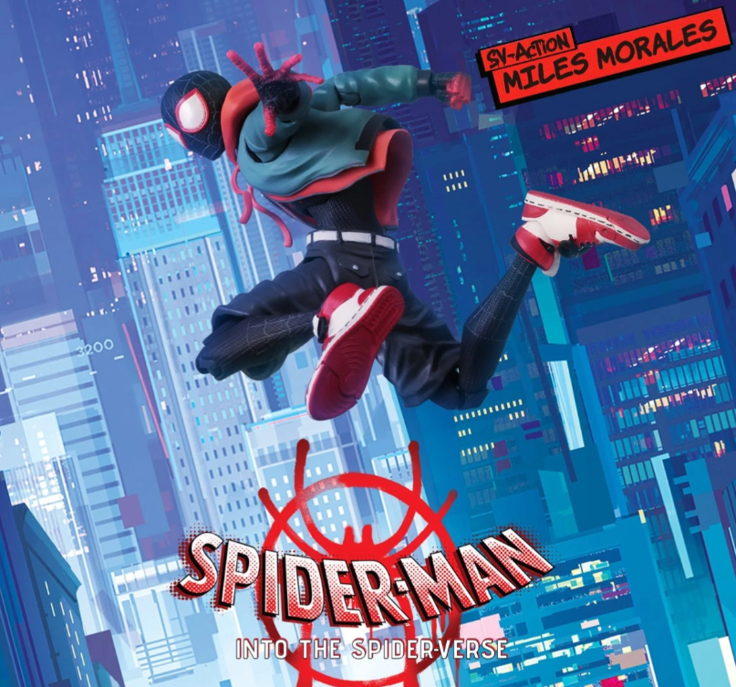 SV-Action Spider-Man Into the Spider-Verse Miles Morales Figure