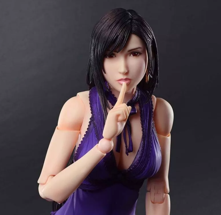 Play Arts Kai Final Fantasy VII Remake Tifa Lockhart Exotic Dress Ver Figure