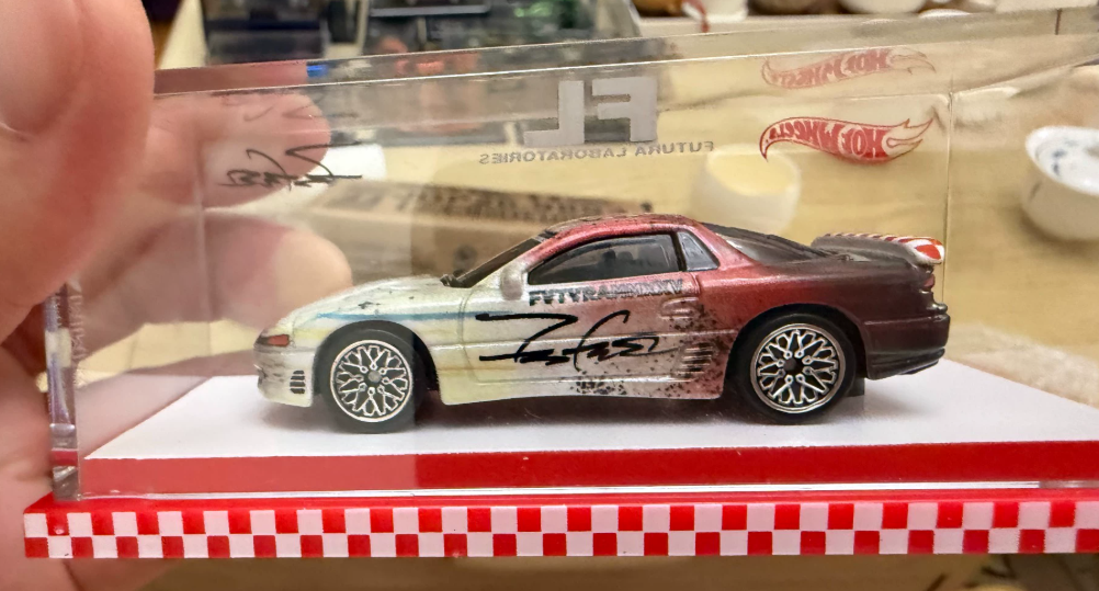 Hot Wheels RLC x Futura 1/64 Mitsubishi 3000GT Art Livery w/ Shipper Box
