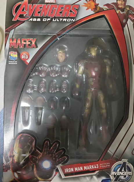 MAFEX No.013 Iron Man Mark 43 AoU Action Figure