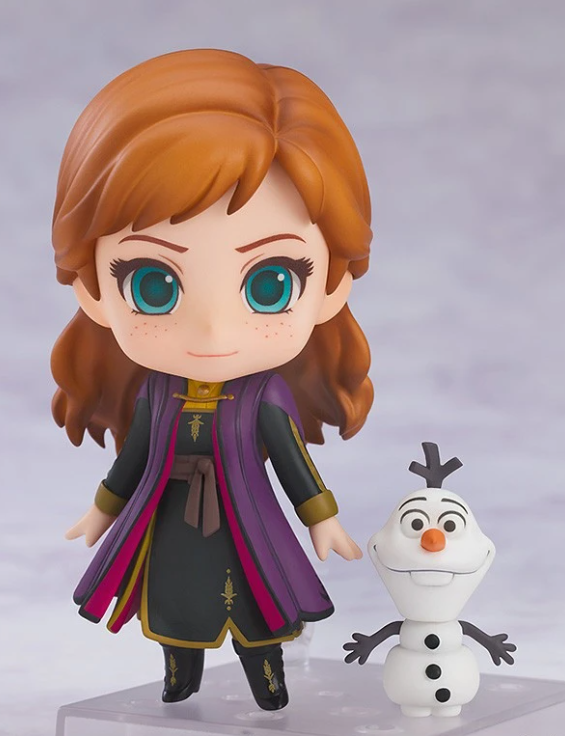 Good Smile Nendoroid 1442 Frozen 2 Anna Travel Dress and Olaf