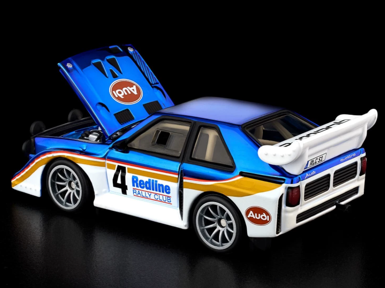 Hot Wheels RLC 1:64 1985 Audi Sport Quattro S1 Redline Rally Club Diecast
