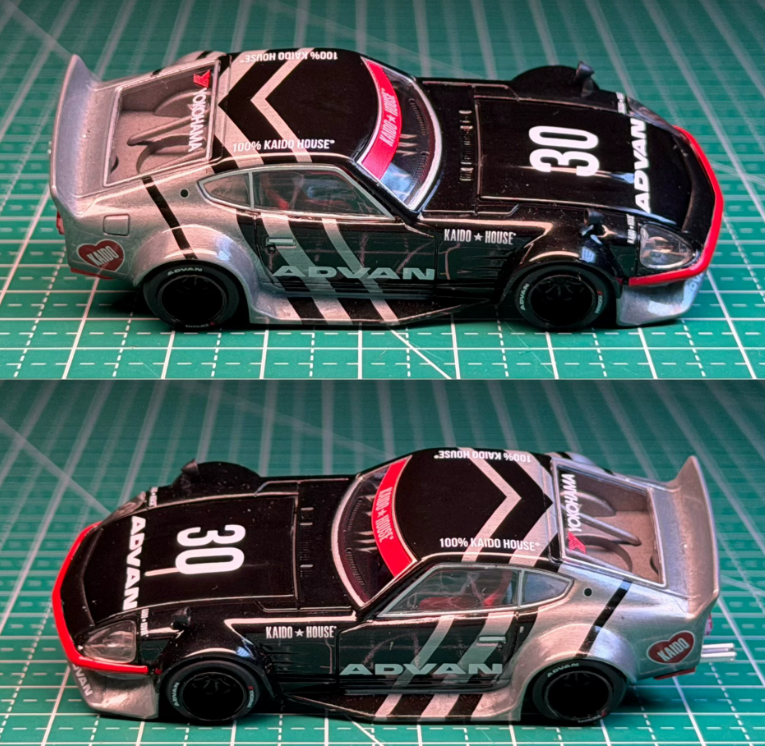 MINI GT 1/64 Nissan Fairlady Z Kaido GT Advan Chase Diecast Model