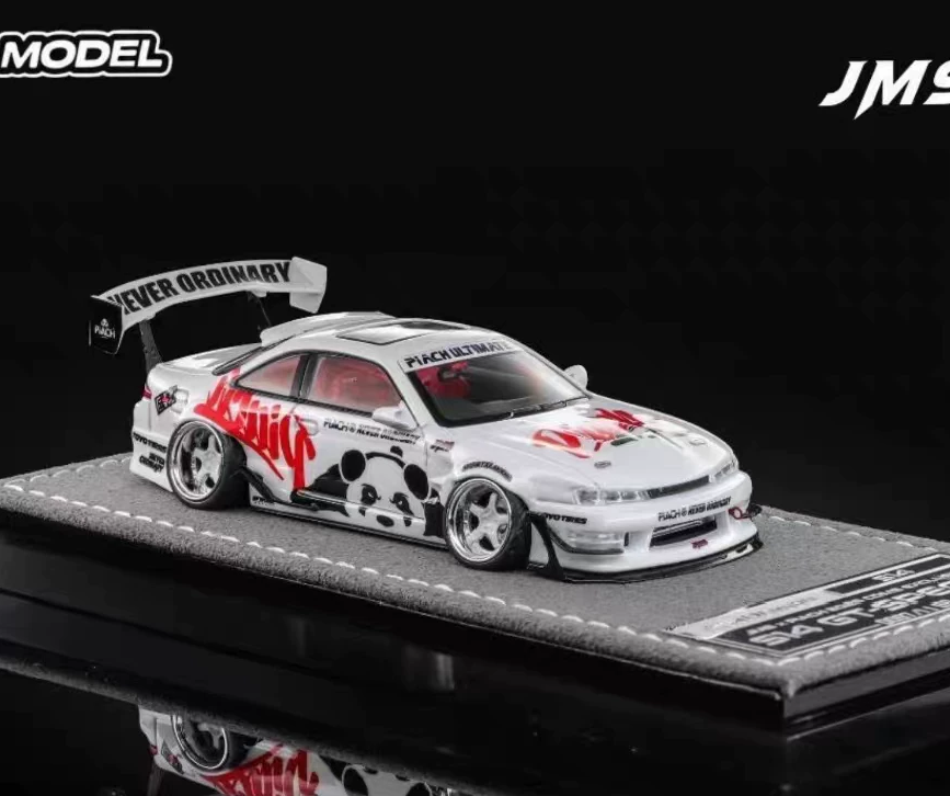 MORTAL x JMS 1/64 Nissan Silvia S14 PiACH Panda Chengdu Limited