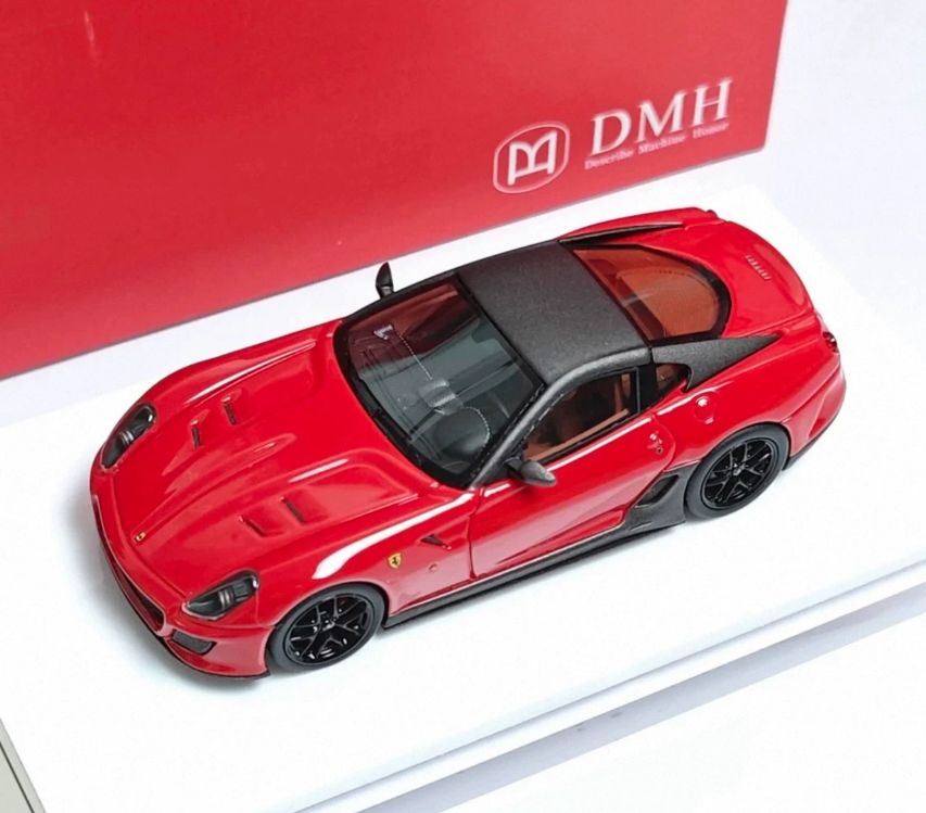 DMH 1/64 Ferrari 599 GTO Rosso Corsa Limited Resin Model