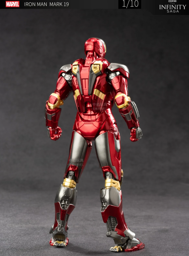 ZD Toys 1/10 Scale Iron Man Mark 19 Tiger Action Figure