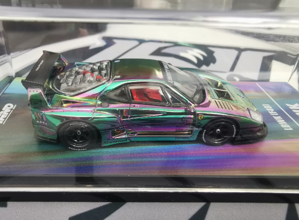 INNO64 1:64 LBWK Ferrari F40 HEC 2024 Iridescent Chase