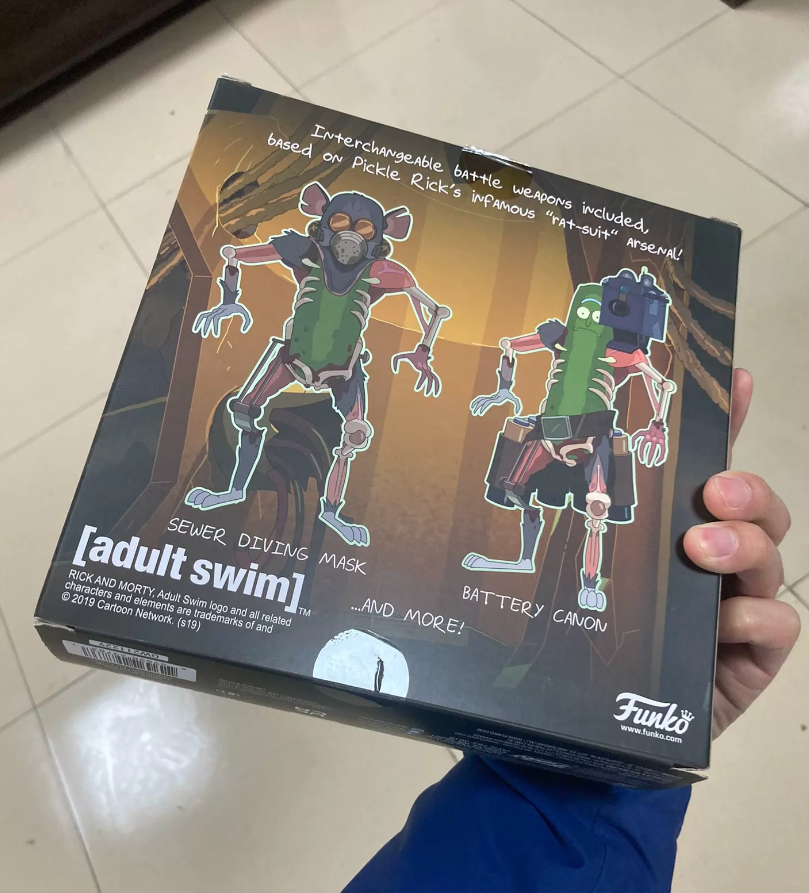 Funko Rick and Morty Pickle Rick Action Figure