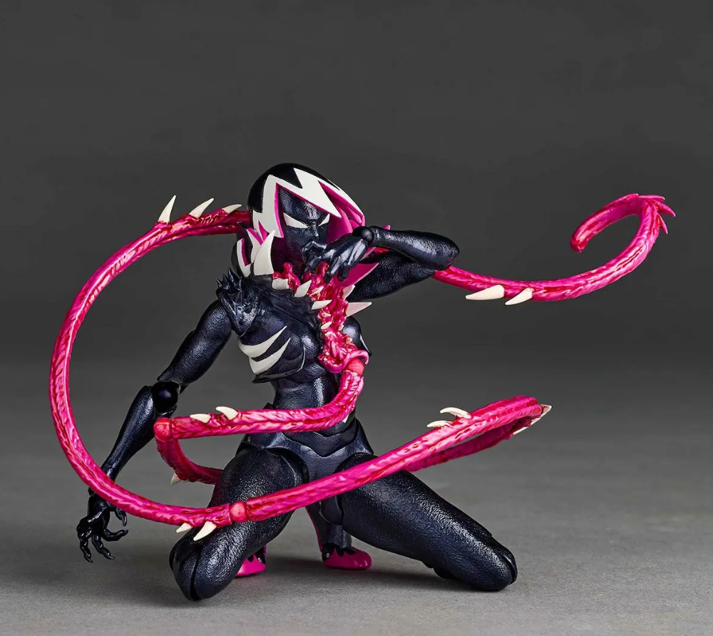 Kaiyodo Revoltech Amazing Yamaguchi Spider Gwen Venom