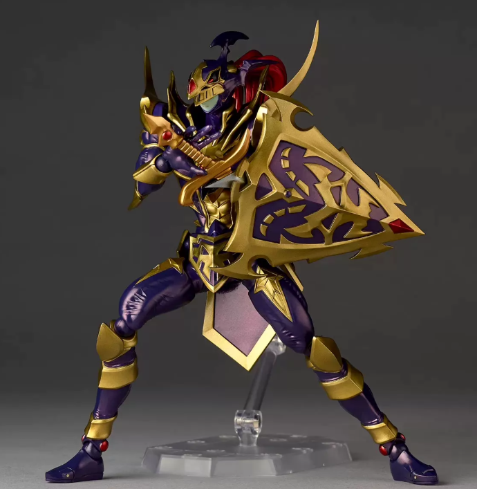 Kaiyodo Revoltech Yu-Gi-Oh Black Luster Soldier Figure