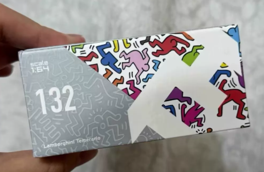 Trends Hobby 1:64 Lamborghini Temerario Keith Haring Limited Ed