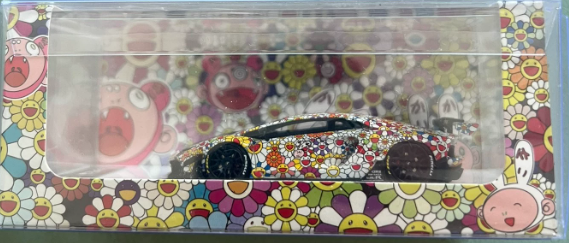 TP 1:64 Lamborghini LP700-4 Murakami Sunflower Resin Model