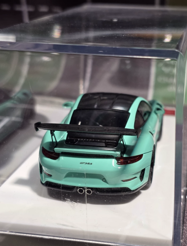 Makeup 1/43 Porsche 911 GT3 RS 2018 Weissach Mint Limited 80
