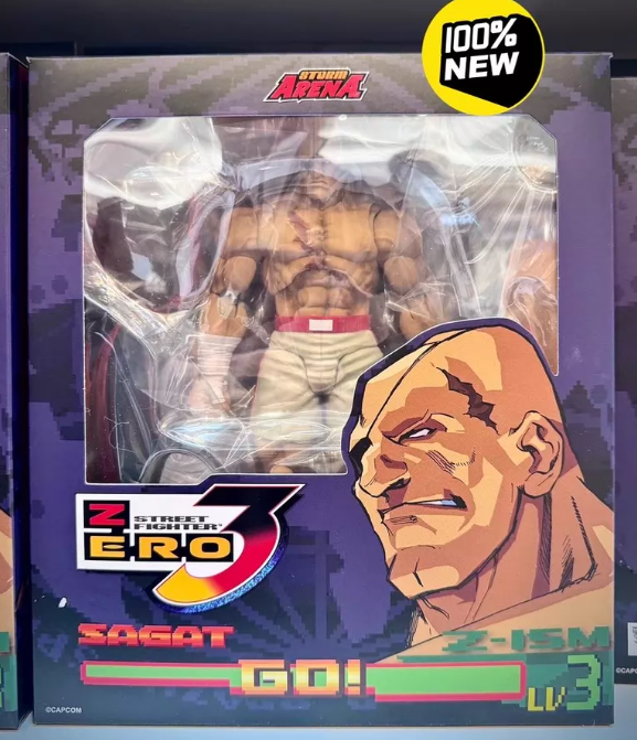 Storm Toys STORM ARENA SF Zero 3 Sagat White HK Limited 1/12