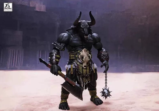 XesRay Studio Fight for Glory Thales Black Minotaur Figure