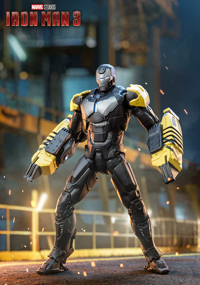 ZD Toys 1/10 Scale Iron Man Mark 25 Striker Action Figure