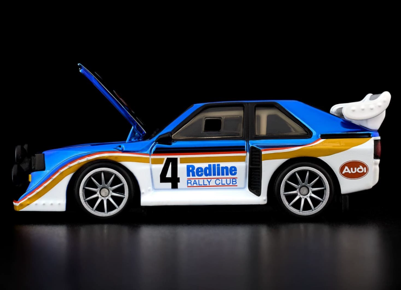 Hot Wheels RLC 1:64 1985 Audi Sport Quattro S1 Redline Rally Club Diecast