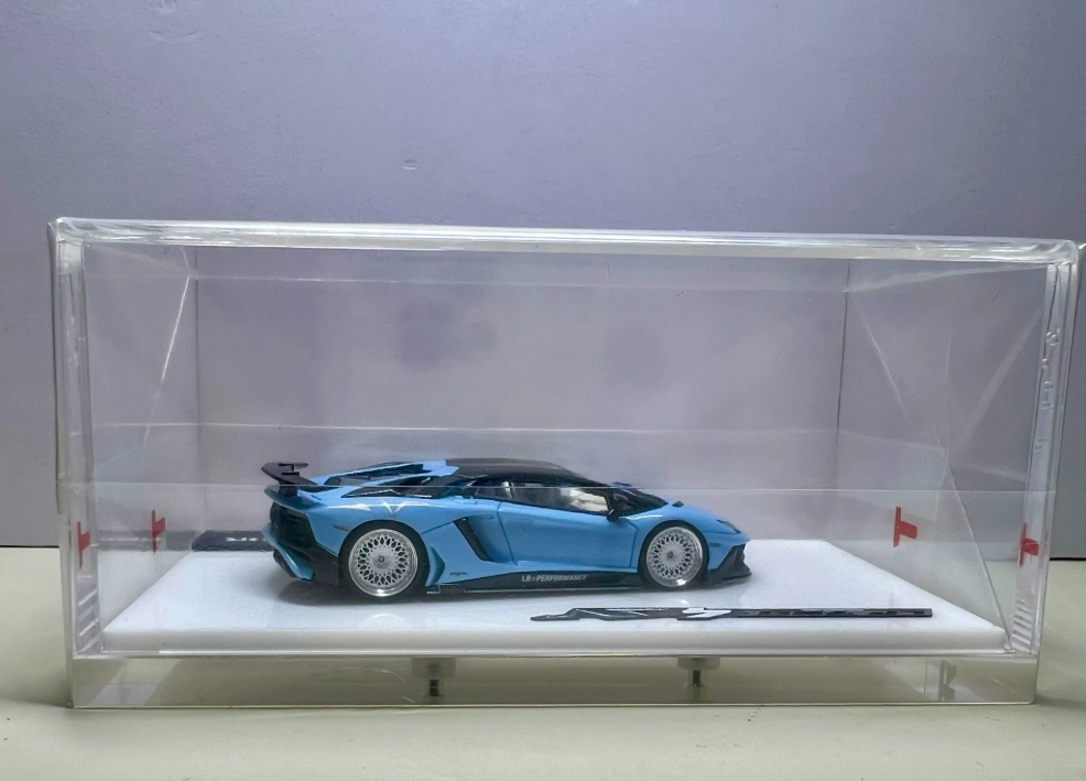 TARDIS 1/64 Lamborbi Aventador LP750-4 SV LB Custom Mason Blue