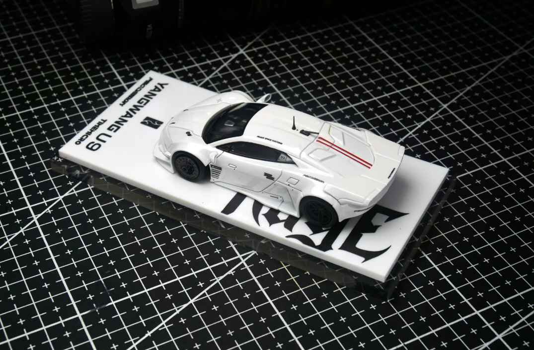 TimeMicro x PSC Design 1/64 Yangwang U9 Rage White Beijing Show
