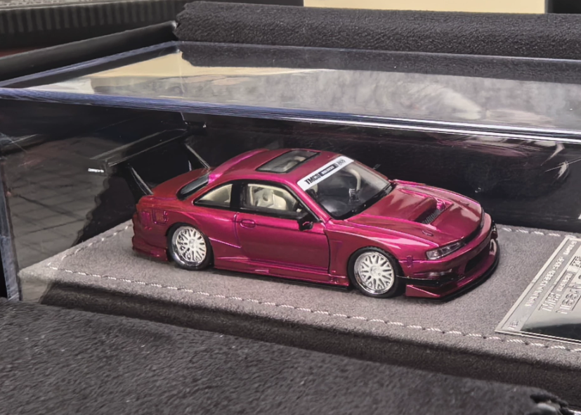 Mortal Model 1/64 Nissan Silvia S14 V2 Seiji Ookawara Pink Chase