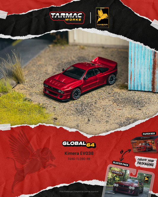 Tarmac Works 1/64 Kimera EVO38 Red Preorder