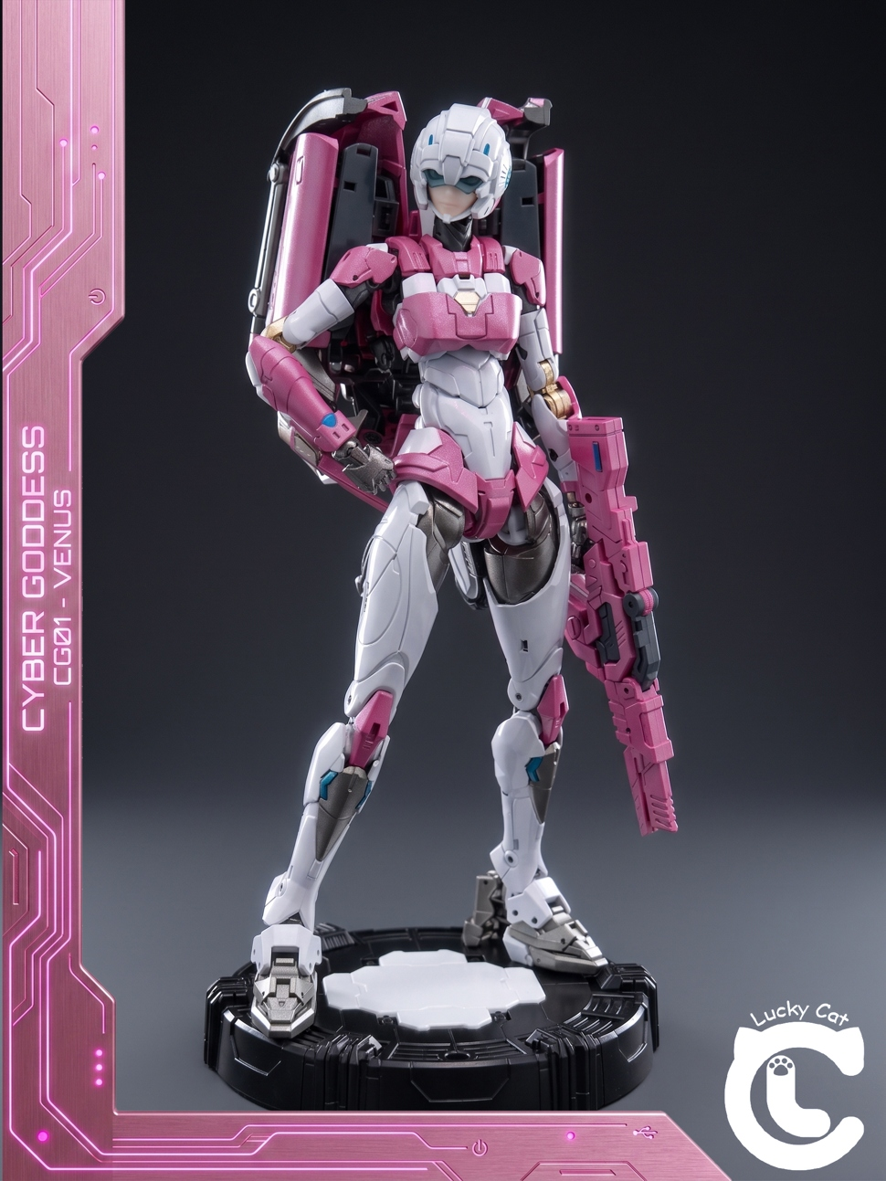 Lucky Cat CG01 Cyber Goddess Series Venus Figure Preorder