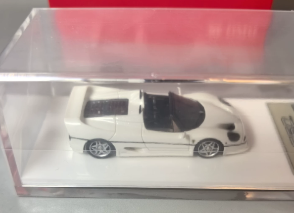 DMH 1/64 Ferrari F50 Aperta White Resin Model
