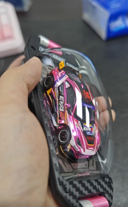 INNO Models 1:64 Eva 08 Racing PANDEM GR86 Chrome Chase TMCS Malaysia Pendant