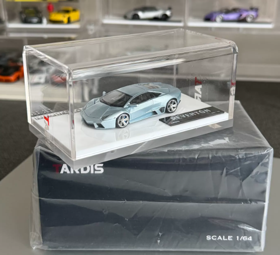 Tardis 1/64 Lamborghini Reventon Ice Blue