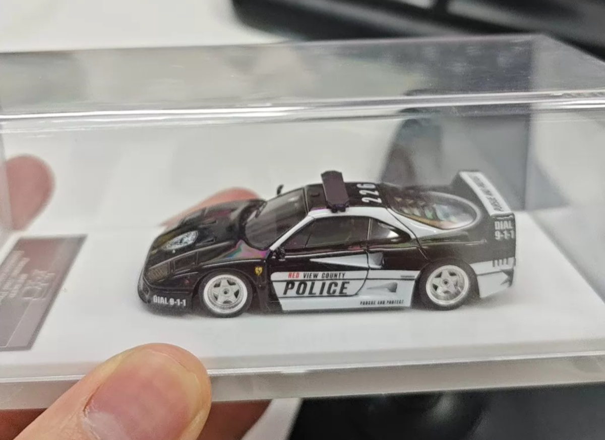M64X 1/64 Ferrari F40 RCPD Police NFS Rivals Limited 299