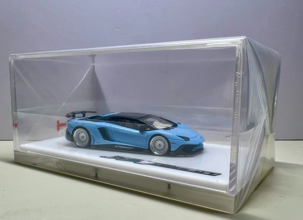 TARDIS 1/64 Lamborbi Aventador LP750-4 SV LB Custom Mason Blue