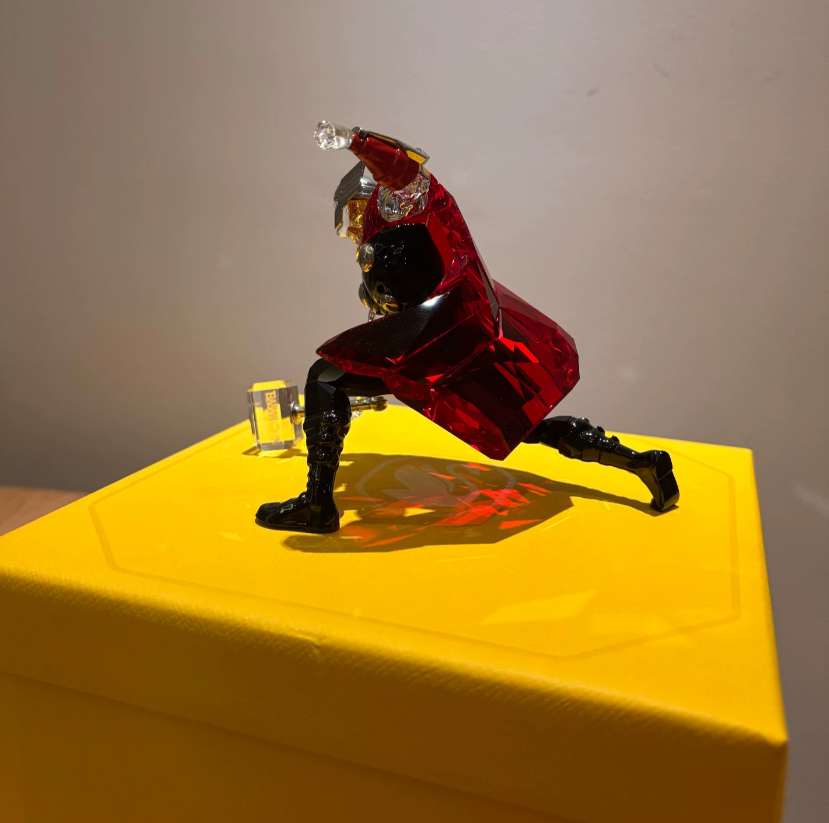 Swarovski Marvel Thor Crystal Figurine 5677044 God of Thunder Collectible