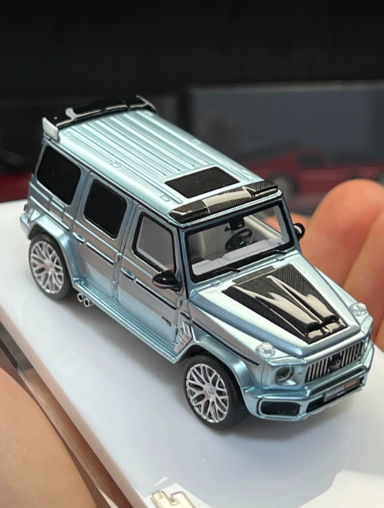 MH MotorHelix 1/64 Brabus G800 Mercedes G-Class Beijing Show Limited