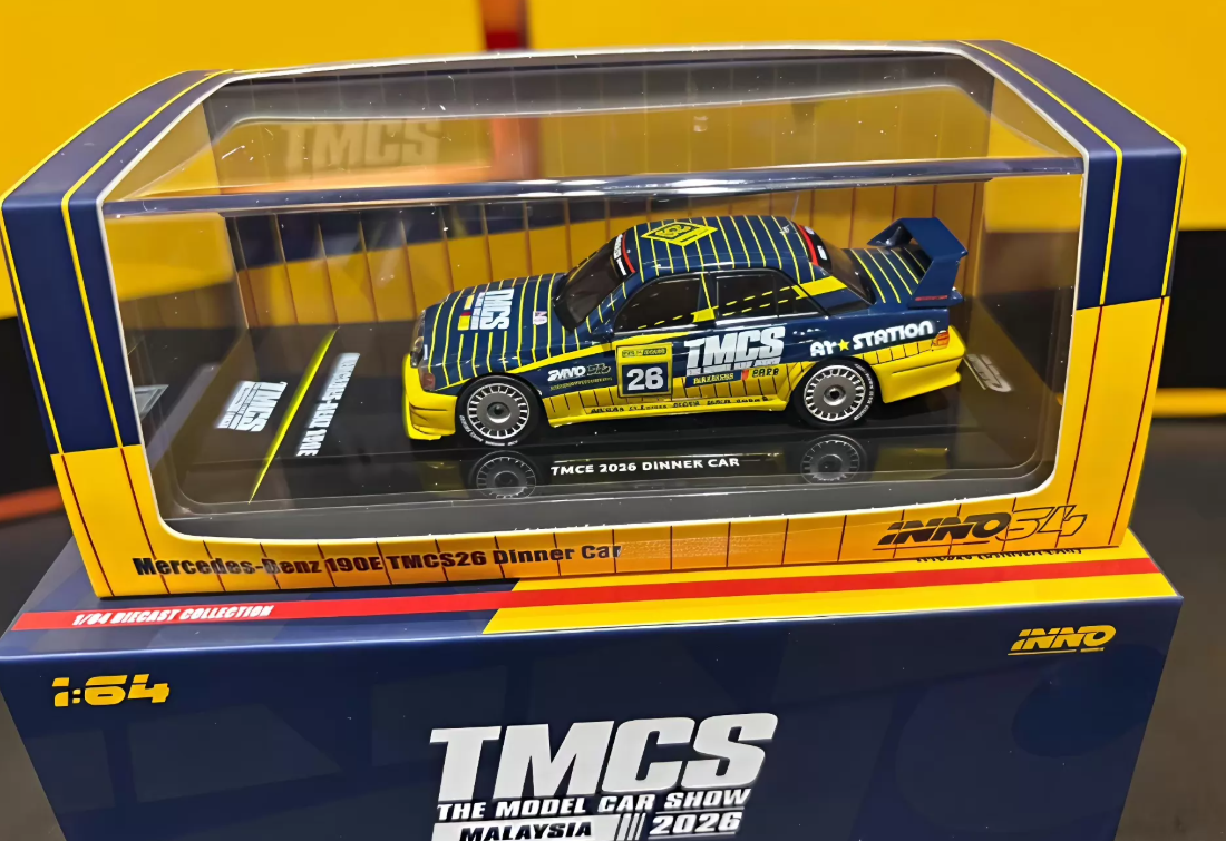 GCD & INNO 1:64 TMCS 2026 Malaysia Dinner Set Limited 350pcs