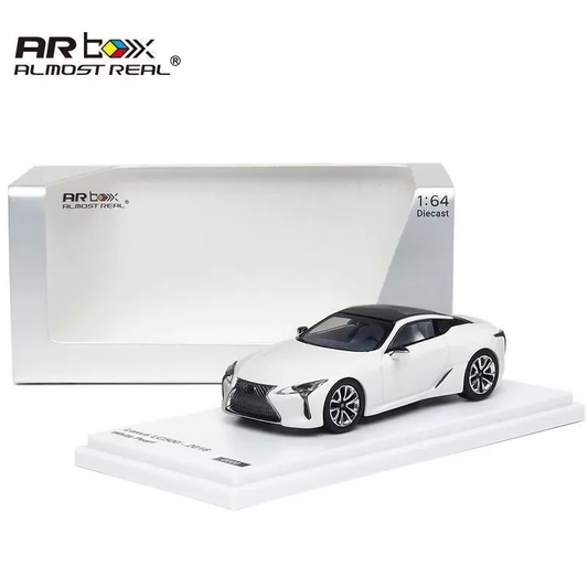 Almost Real 1:64 Lexus LC500 White Diecast Model