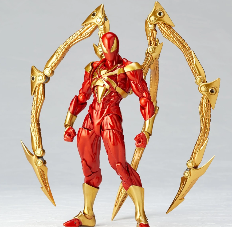 Kaiyodo Revoltech Amazing Yamaguchi 023 Iron Spider