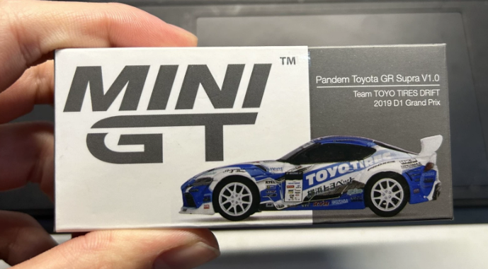 MINI GT 233 Pandem Toyota GR Supra V1.0 TOYO TIRES D1GP 2019