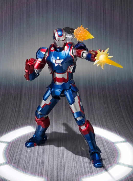 Bandai S.H.Figuarts Iron Patriot  Iron Man 3