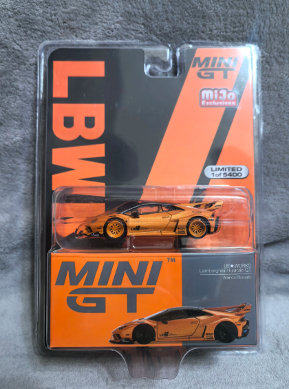 MINI GT 355 LB-WORKS Lamborghini Huracan GT Arancio Borealis Chase