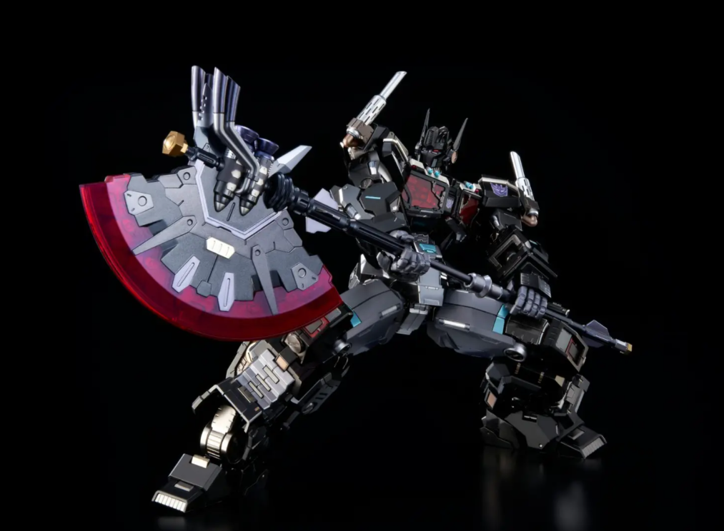 Flame Toys Transformers Kuro Kara Kuri 04D Nemesis Prime Figure