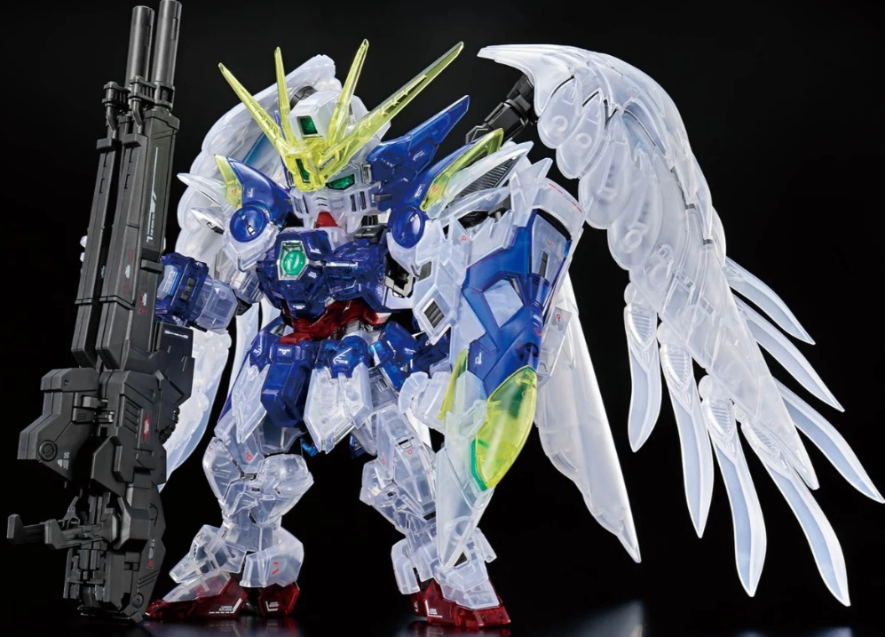 MGSD The Gundam Base Limited Wing Gundam Zero EW Clear Color