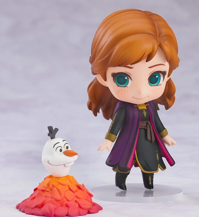 Good Smile Nendoroid 1442 Frozen 2 Anna Travel Dress and Olaf